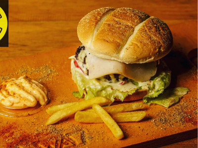 Old School Burger Sandwich - Large