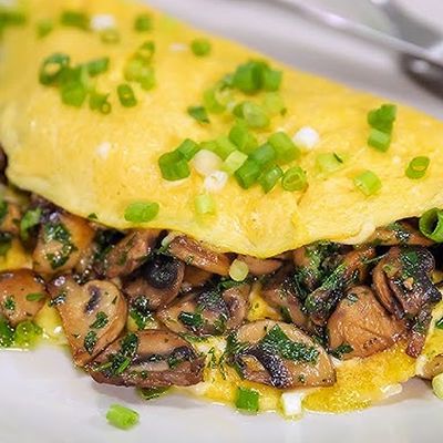 Omelet With Mushroom