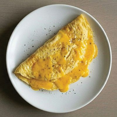 Cheddar Omelet Egg Plate
