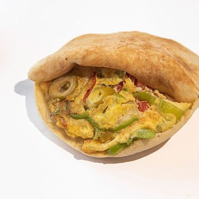 Pizza eggs Sandwich