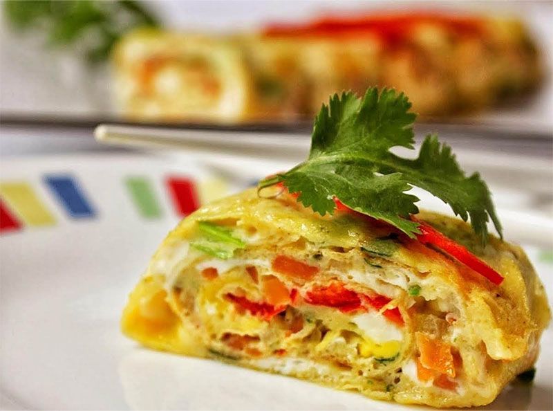 Omelette Roll