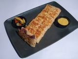 Omelette With Pastrami Roll