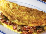 Omelette Cold Meats Toast Sandwich