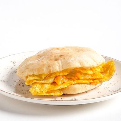 Roumi cheese omelette sandwich