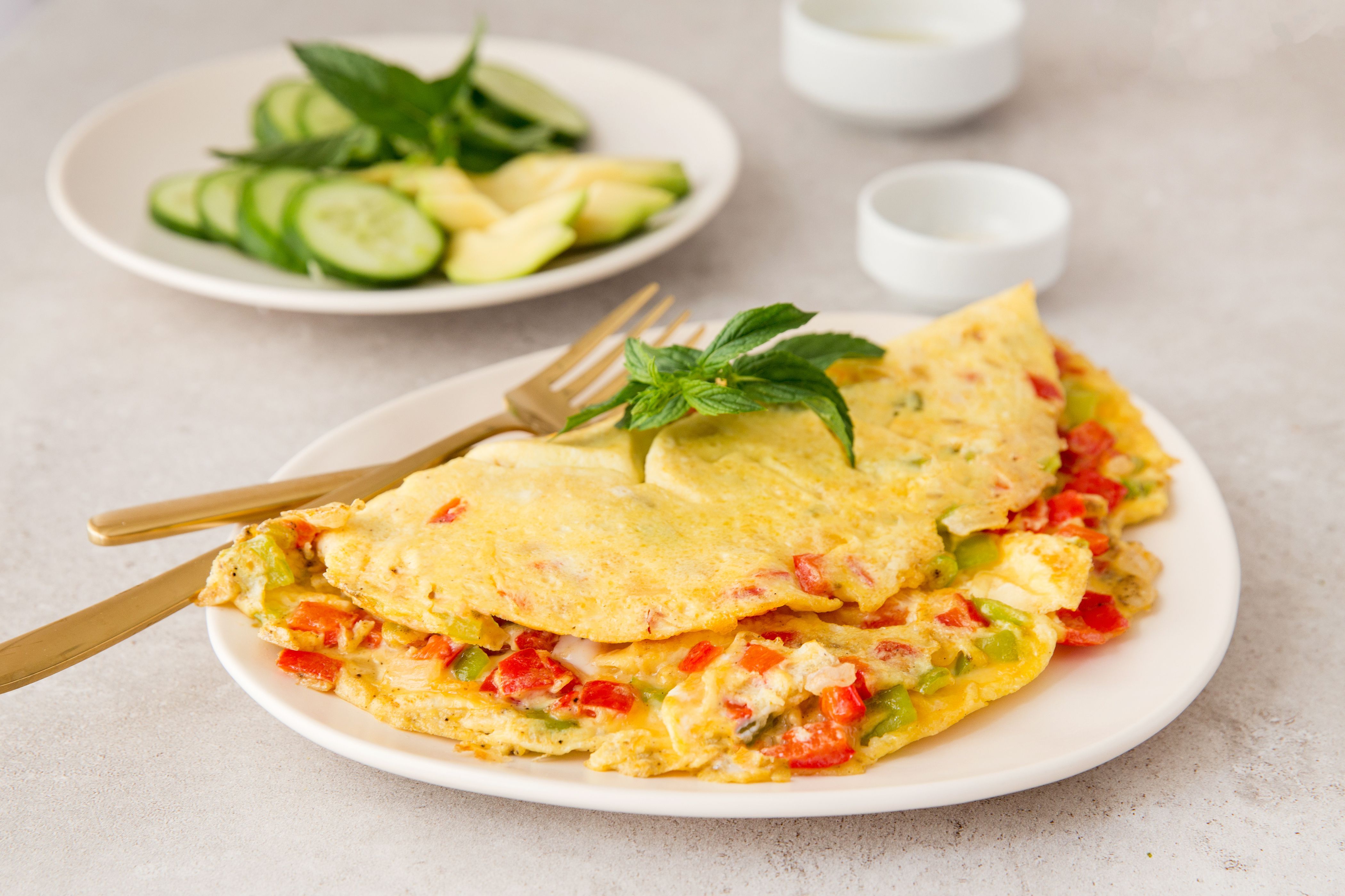 Cheddar Omelette