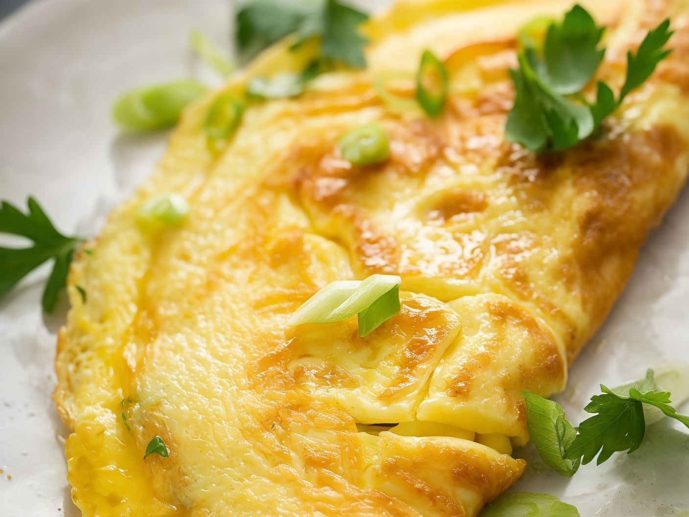 Omelette Eggs With Tomatoes