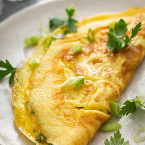 Butter omelet sandwich