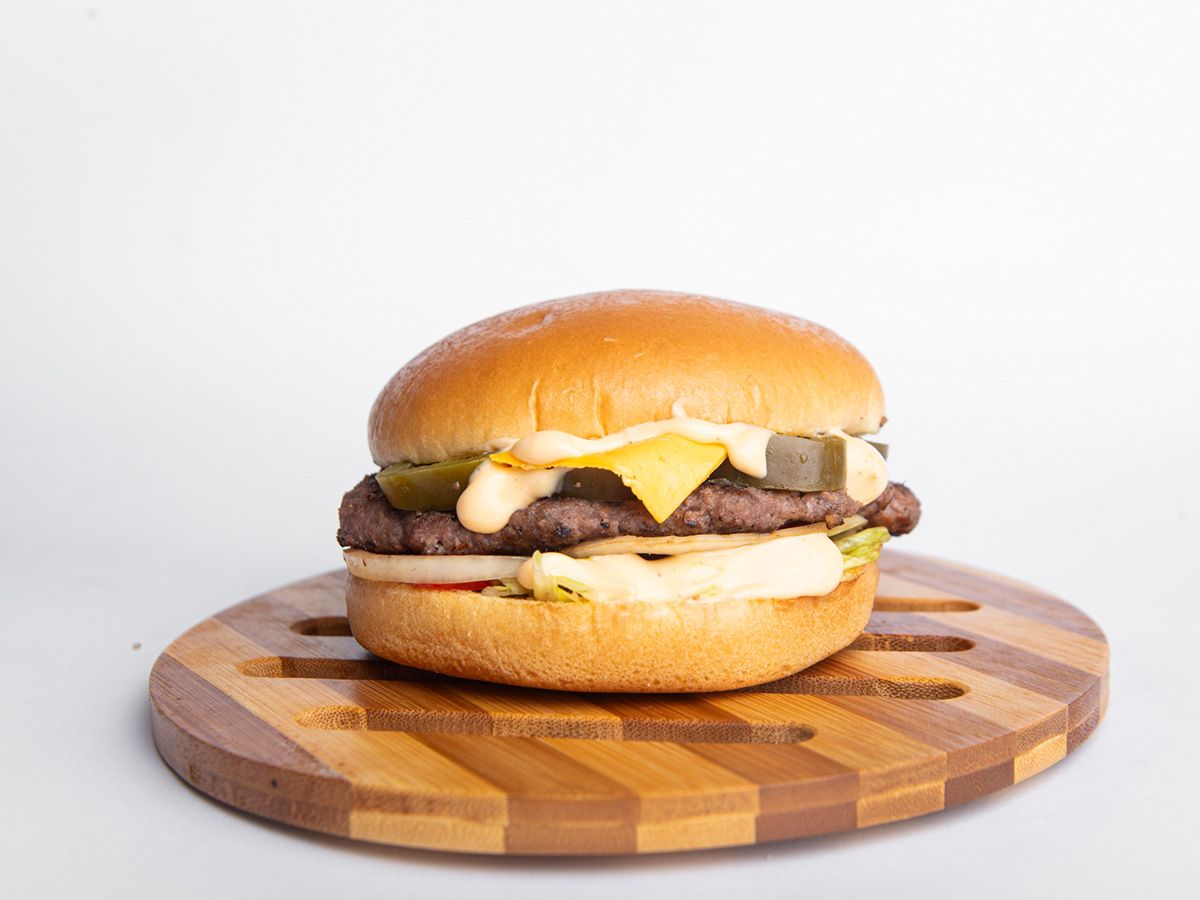 Jalapeno burger