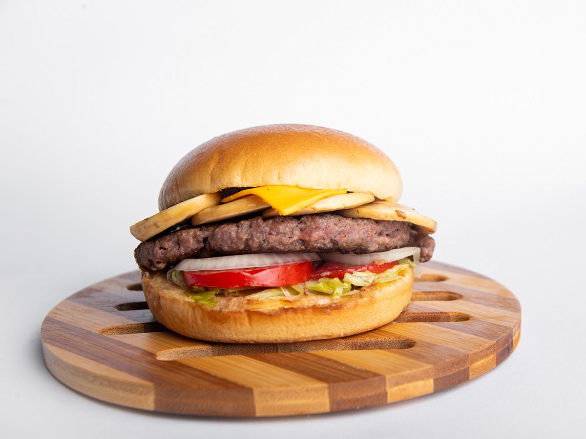 Mushroom burger