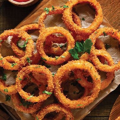 Fried Onion Rings 5 Pcs