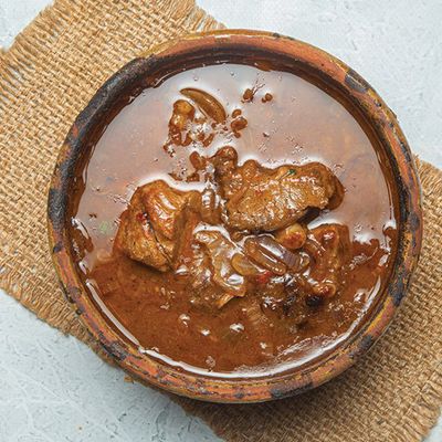 Onion and Meat Tajine