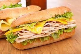 Open Chicken Turkey Sandwich