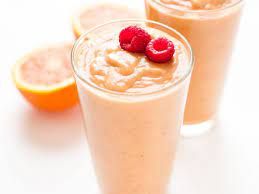 Orange And Peach Smoothie