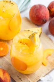 Orange And Pineapple With Peach