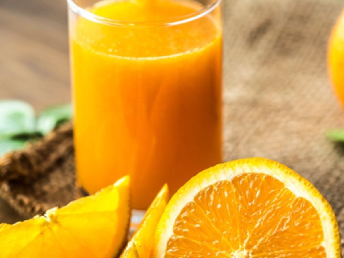 Fresh orange juice