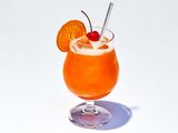 Large orange cocktail