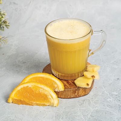 Orange with cinnamon and ginger