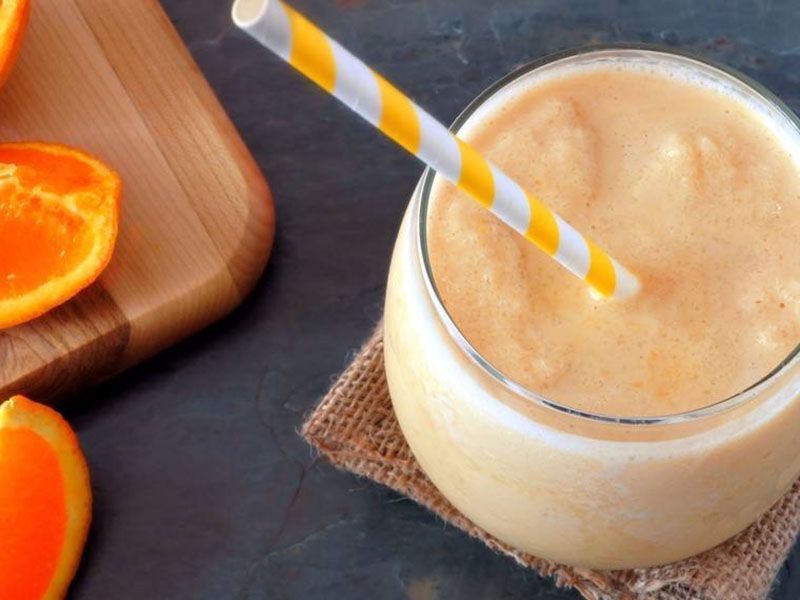 orange smoothie