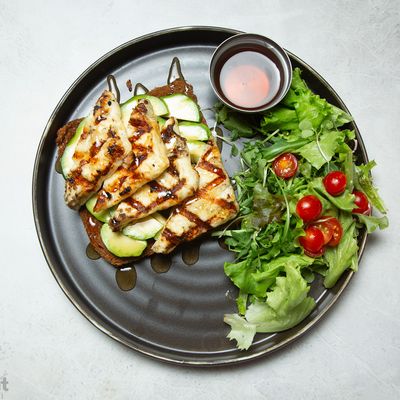 Halloumi Avocado Toast