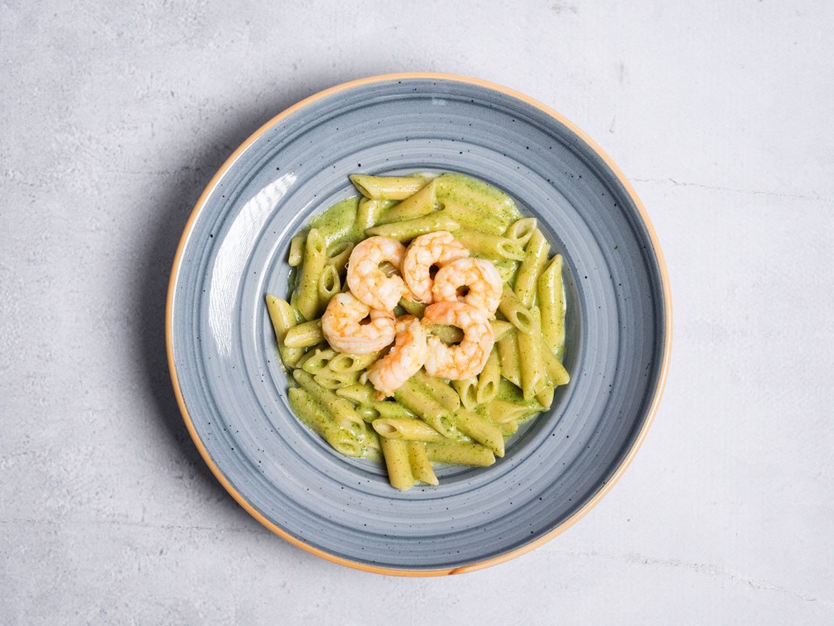 Pesto Shrimp Pasta