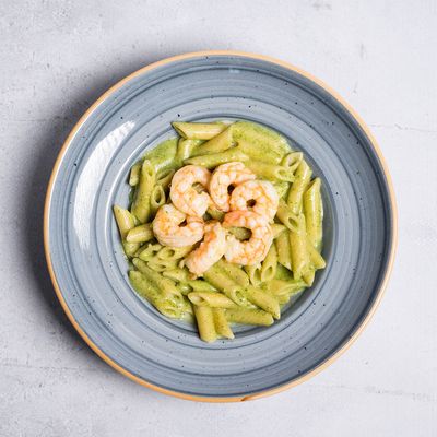 Pesto Shrimp Pasta