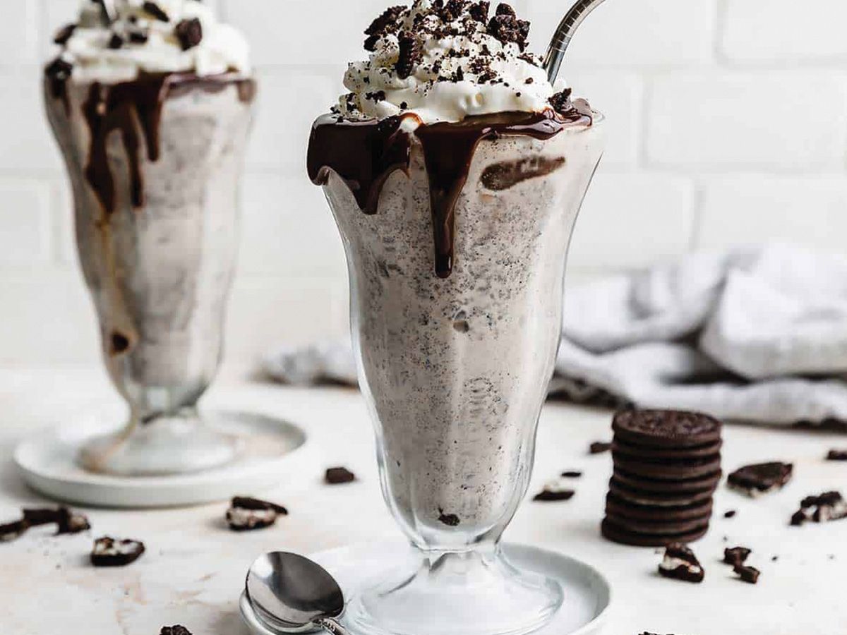 Oreo milkshake