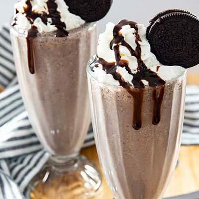 Oreo With Chocolate Juice