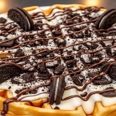 Oreo Madness Waffle