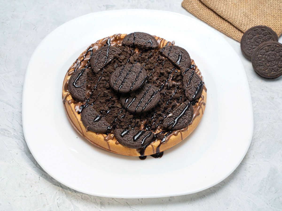 Oreo round waffle