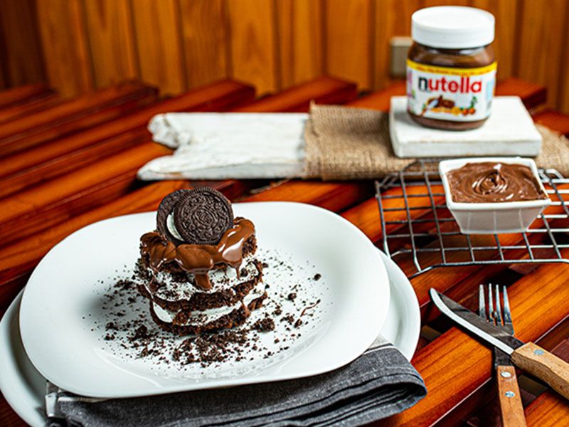 Oreo Tower Cake