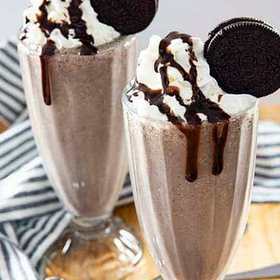 Oreo milkshake