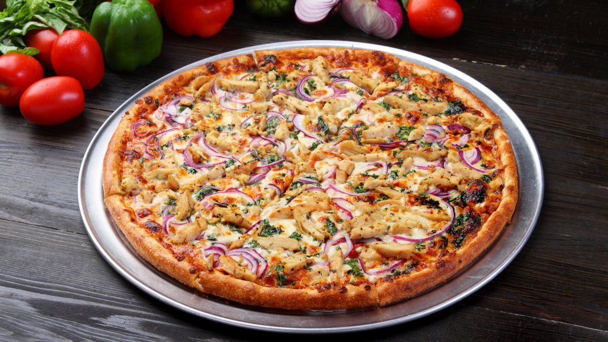 Oriental Chicken Pizza
