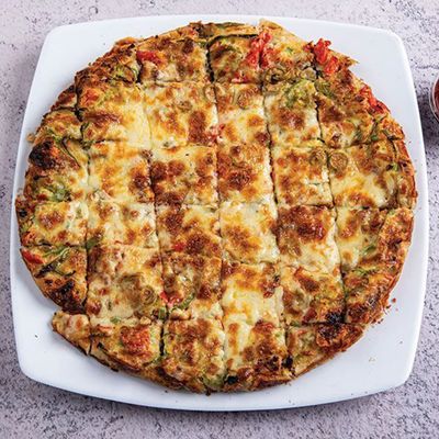 Oriental Mixed meat Pizza