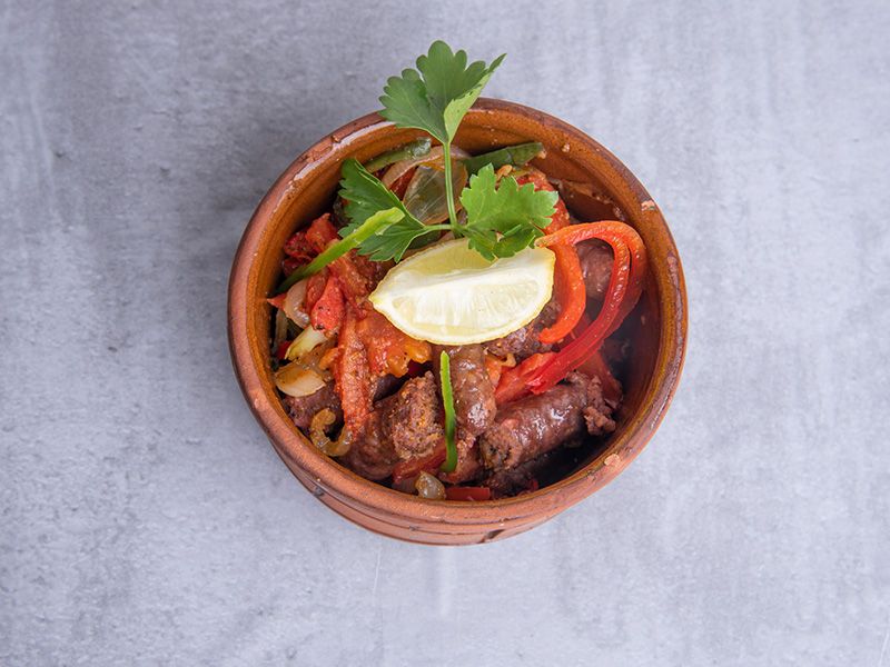 Oriental Sausage Casserole