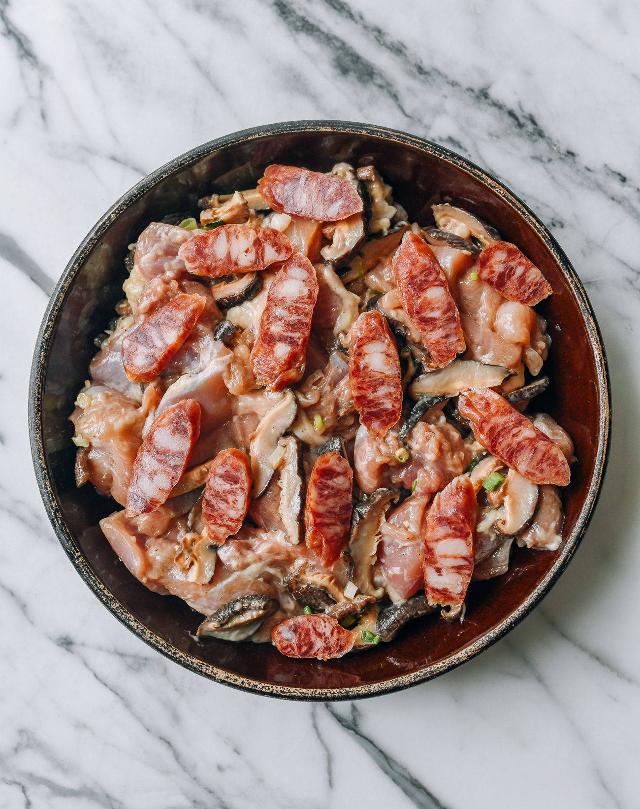 Sausages With Pomegranate Molasses