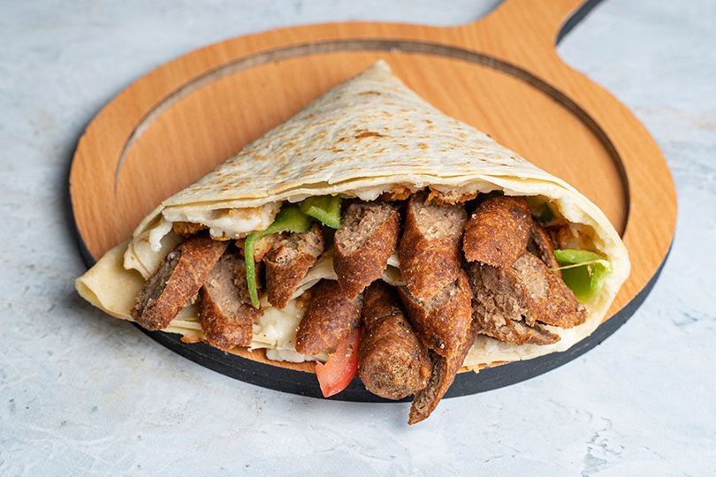 Oriental Sausage Crepe
