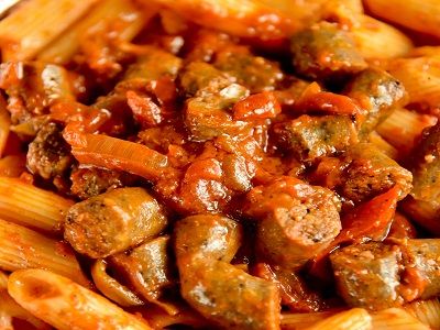 Oriental Sausage Pasta