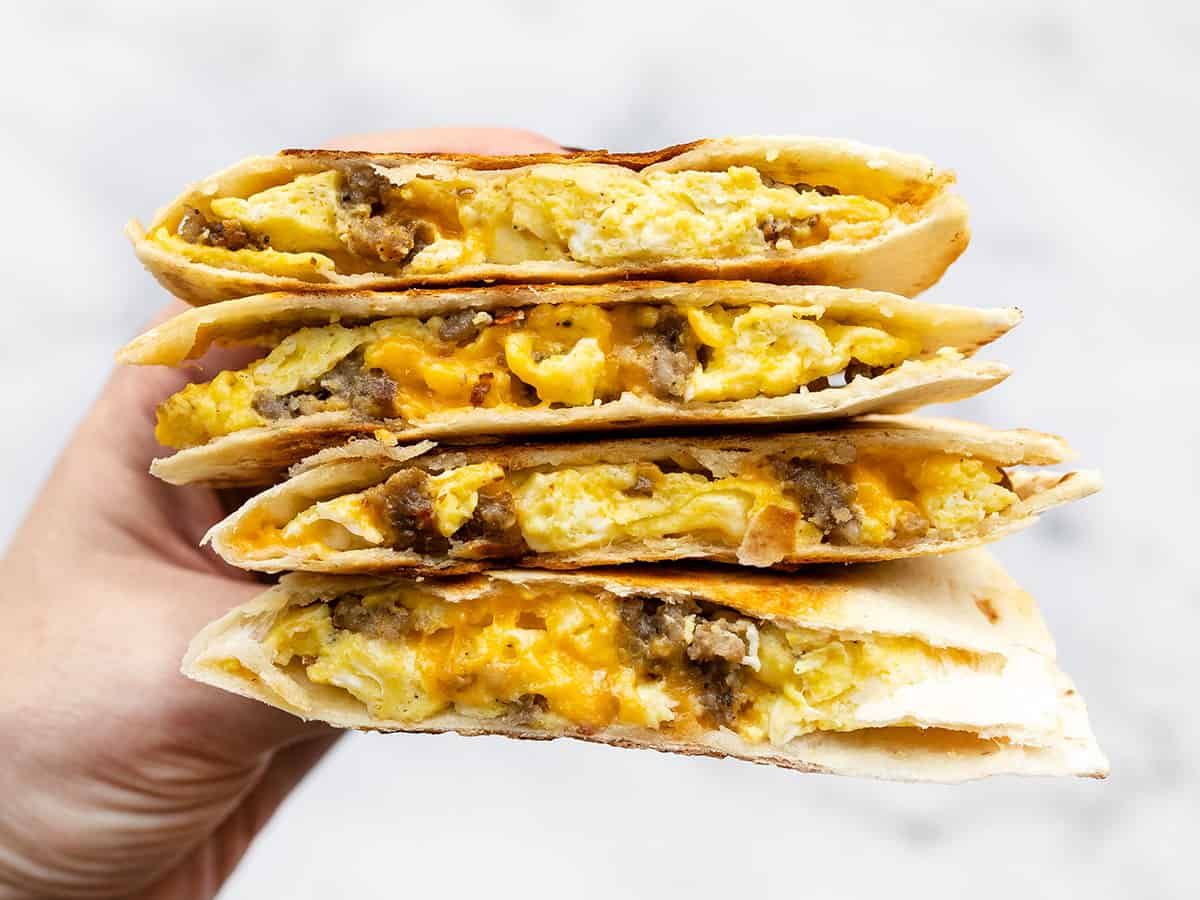 Sausage Quesadilla