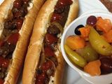 Oriental Sausage Sandwich