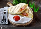 Sausage Syrian Sandwich