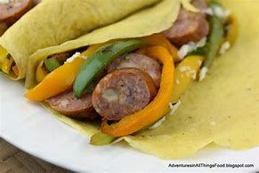 Oriental Sausage crepe