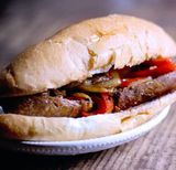 Oriental Sausage Sandwich
