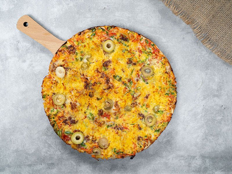 Baladi Oriental Sausage Pizza