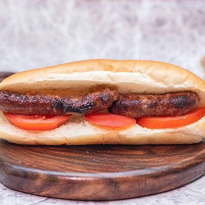 Oriental Sausage Sandwich