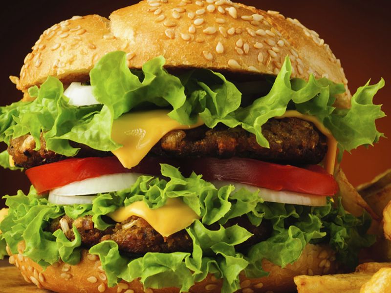 Original Homemade Burger Sandwich