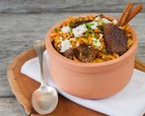 Orzo With Meat Casserole