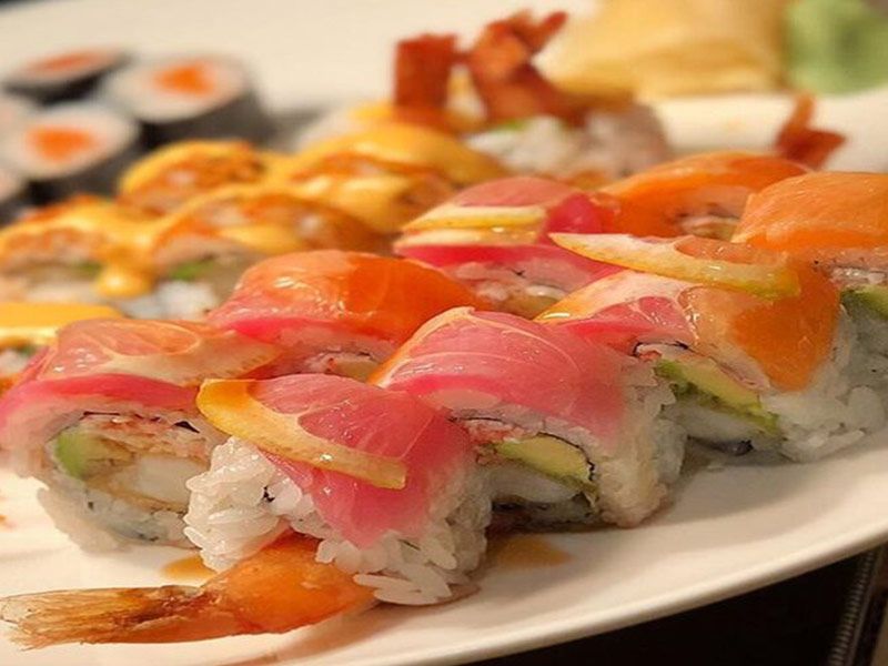 Shrimp Tempura Oshi
