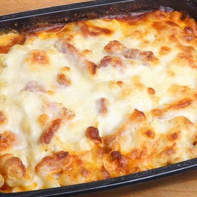 Oven Pasta with Bechamel Sauce