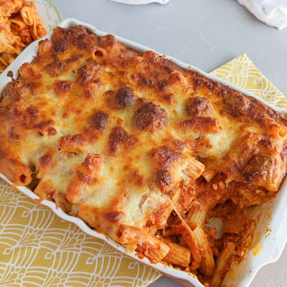 Sausage Pasta With Bechamel