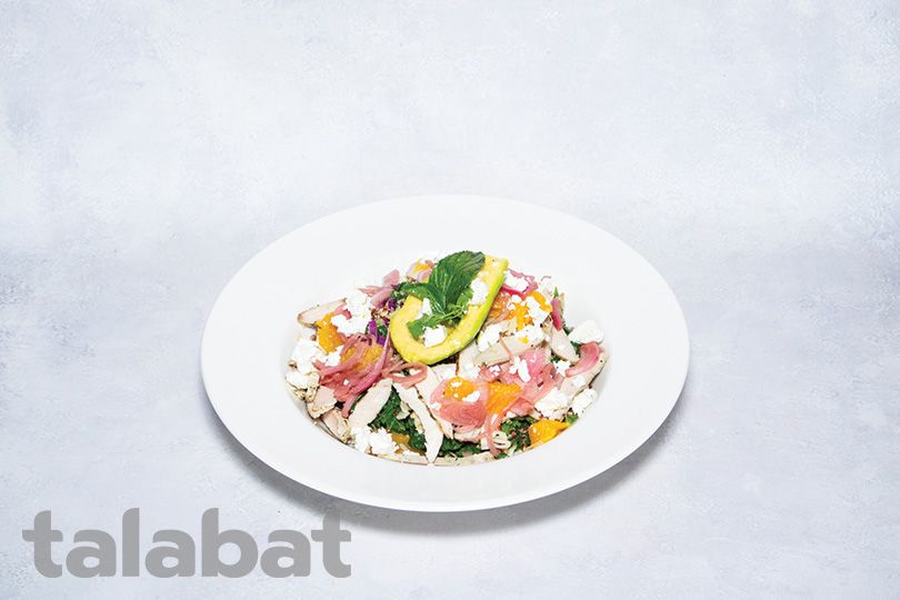 Orange Kale Salad